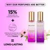 Perfume for Woman | Bella Vita Luxury Date & Senorita Women Long Lasting | Jasmine, Vanilla, Lotus & Musk | Floral, Fruity & Woody