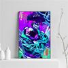 League of Legends Poster Aesthetic Vintage Gaming Wall Art Neon City Kda Sexy Akali Jinx Yasuo Anime Gamer Lover GIft Room Decor