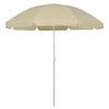 Beach Umbrella Sand Yellow 240 Cm
