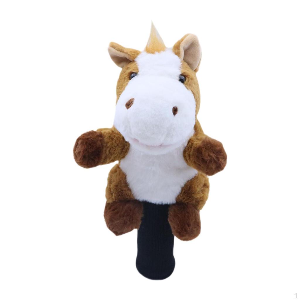 Golf Club Head Cover for Wood Driver Plush Accessory Training