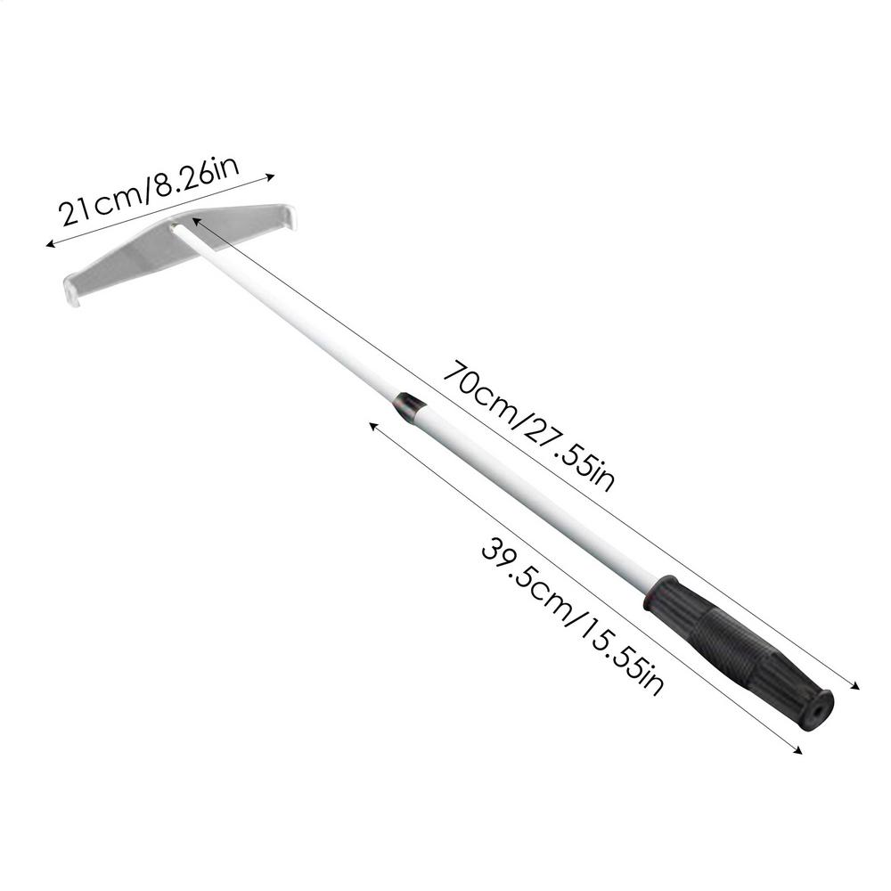 Poker Chip Push Retractable Chip Stick Pusher Collector Rake Chips Harrow Collecter easy to store Metal Portable Casino Supplies серебряный