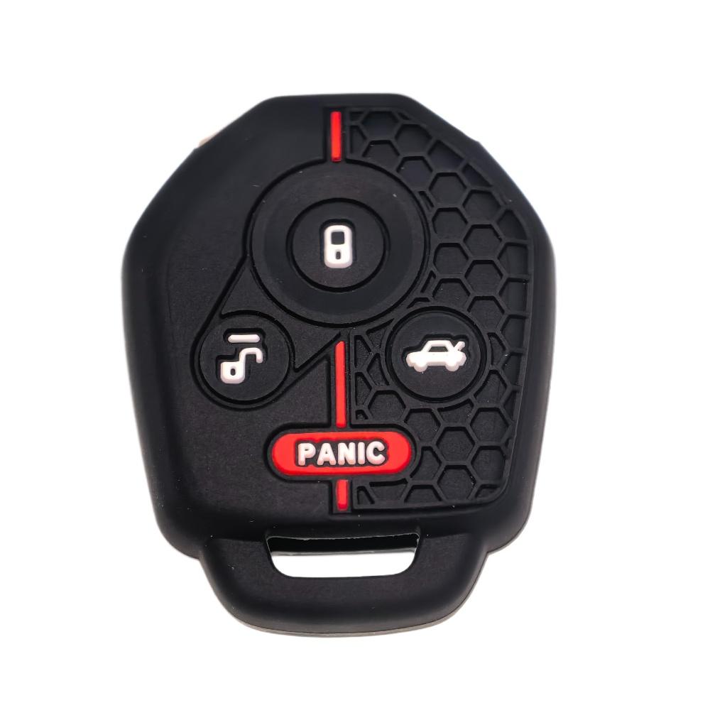 

New Silicone Car Remote Key Cover Shell Fob Skin Jacket Fit For Subaru Legacy Tribeca Impreza Forester Xv Protect Accessories
