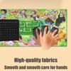 HYBXAXC Kawaii Mouse Pad Anime Digimon Pc Gamer Desk Mat Accessories Keyboard Deskmat Computer Mat Rug Laptop Hot