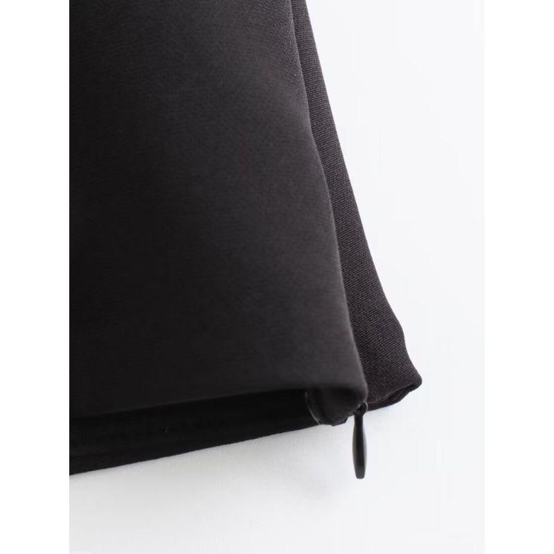 Kaslead Women's Clothing Fashion Hanging Collar Bows