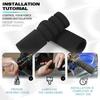 Shock Absorption Motorcycle Handle Grips Non-slip Motocross Moto Grip  Motorcycles Accessories