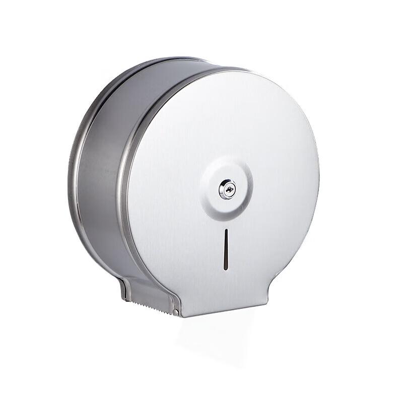 Yuzhu Wall-Mounted 304 Stainless Steel Large Roll Paper Dispenser