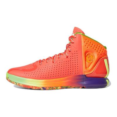 D Rose 4 Restomod Solarrot Regenbogen Herren Sneaker Mehrfarbig FX5014