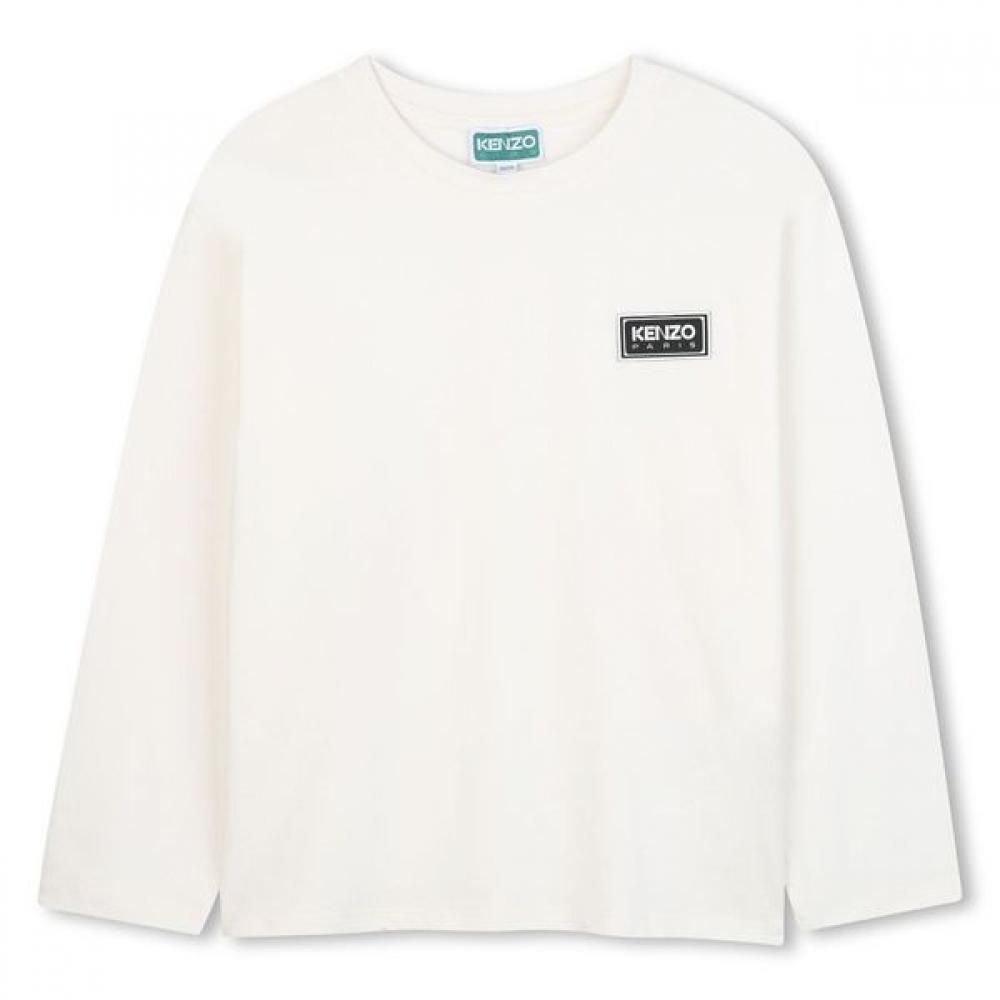 Kenzo Kids 14age EssenTials Logo T shirT z256afT721 white/14Age