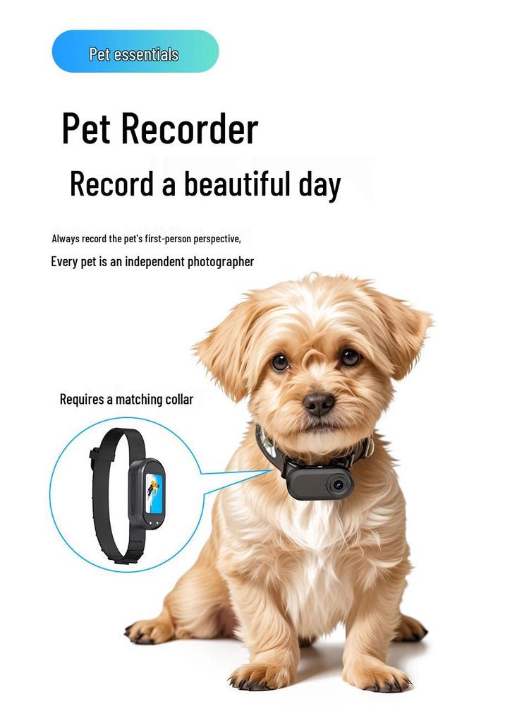 Portable Cross-Border Chest and Neck Action Camera for Vlogging, Student, and Pet Recording