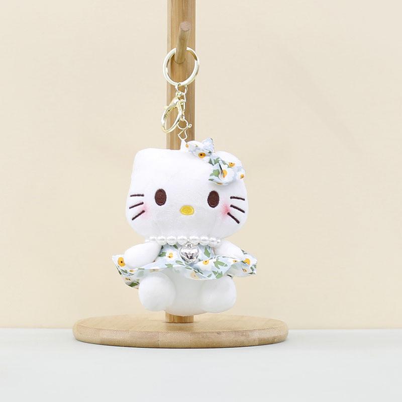 Stylish And Cozy Kt Cat Plush Keychain With Adorable Features For Cat Lovers Collectors And