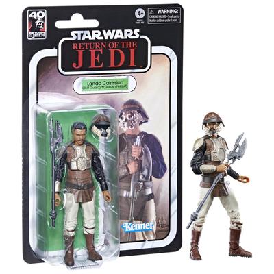 Hasbro Star Wars STAR WARS Black Series Lando Star Wars Episode of the Jedi 40th Anniversary 6 polegadas tamanho ação para maiores de 4 anos F7077 Genuíno