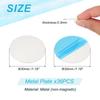 PATIKIL 36 Pieces Steel Plate 30mm Round Strong Double Sided