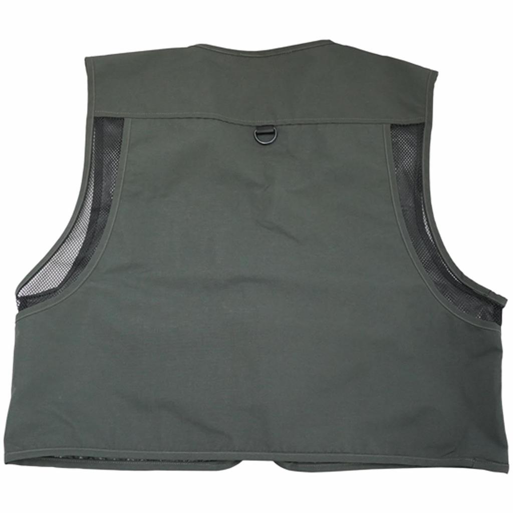 Excel Fishing Vest, BlackKhaki Green, Sizes MLLL3L, for Fishing, Outdoor Activities, Camping, and Photographers, Quick-Drying, Lightweight,