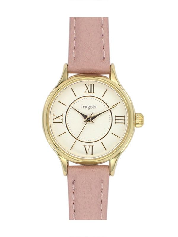 

[Follow] Watch Fragola Sweatproof Belt Basic Ring Watch H03622A-1 PK Women s Pink