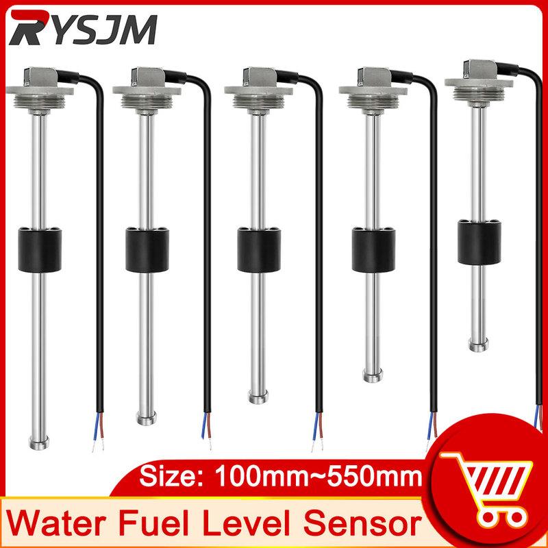 1pc Fuel Level Sensor 100mm ~ 575mm for Oil Liquid Tank Water Level Gauge 12V 240~33 Ohm Fuel Sending Unit Float customized