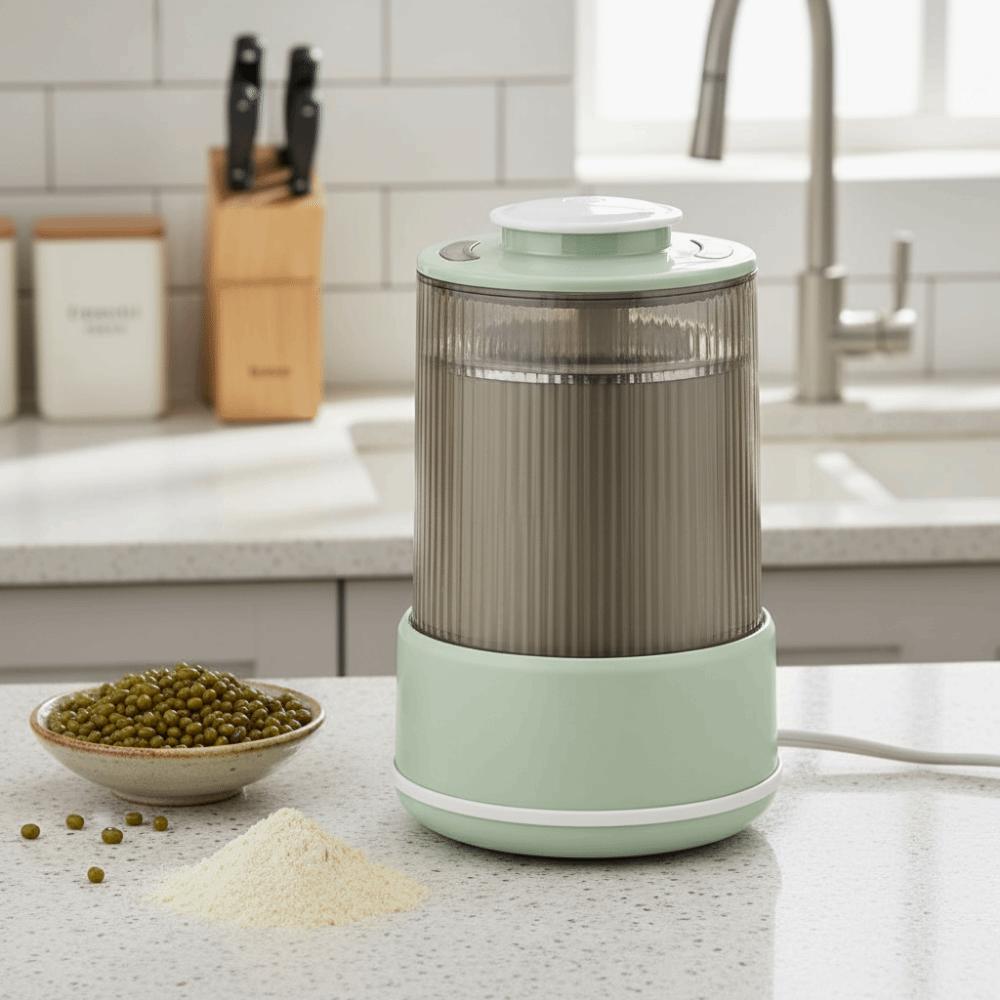 Stainless Steel Electric Grinder Efficient Labor-saving Electric Coffee Bean Grinder Handheld Grinding Machine