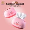 Cute Pig Bear Desktop Tissue Box