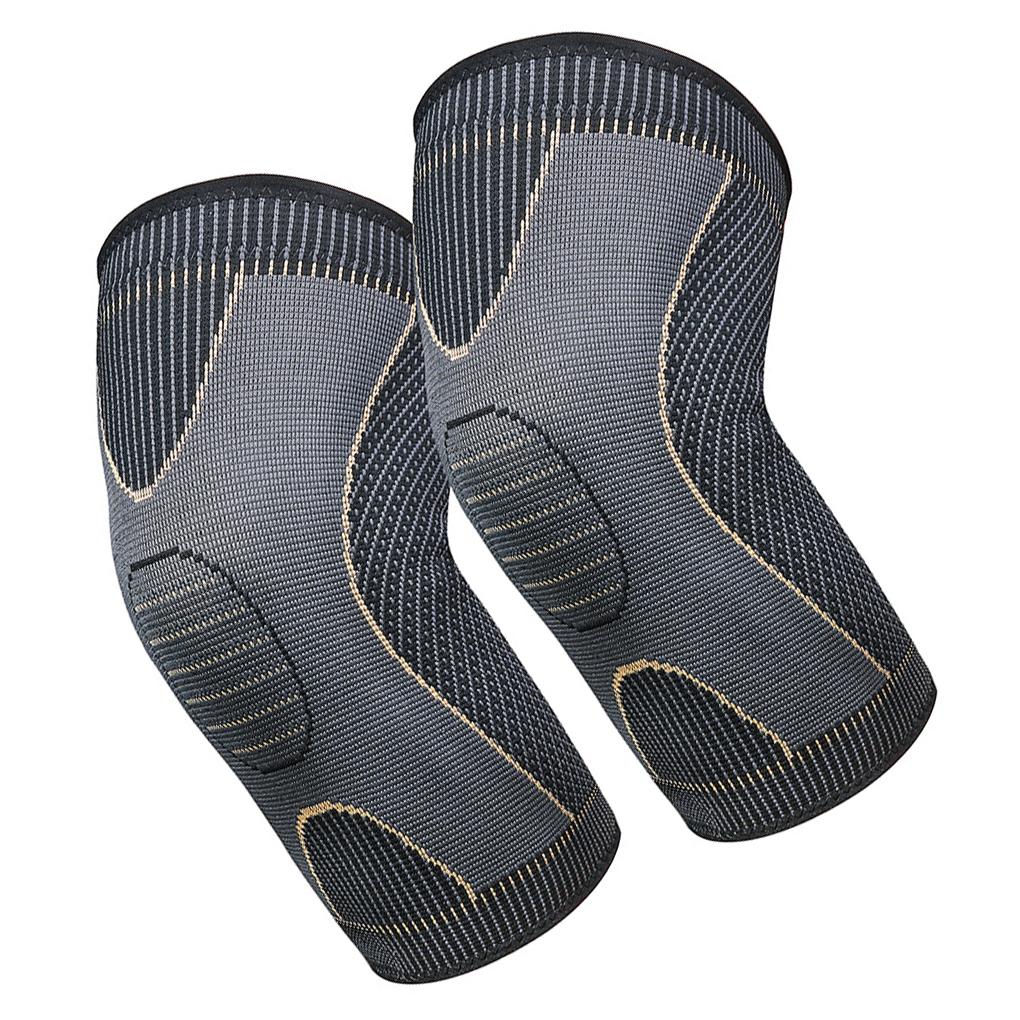 

2 Pieces Knee Pad Outdoor Accessories Protection Leg Warmer Multipurpose Nylon Fittness Supplies Sporting Equipment Cycling Pads