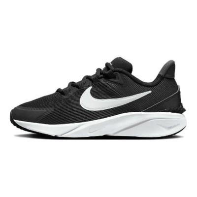 Star Runner 4 GS Black White Kids Sneakers Anthracite DX7615-001