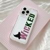 New Movie Wickeds Hot Phone Case for IPhone 17 16 16e 15 14 13 12 11 Mini Pro Max X XR XSMax 7 8 Air Plus Transparent Back Cover