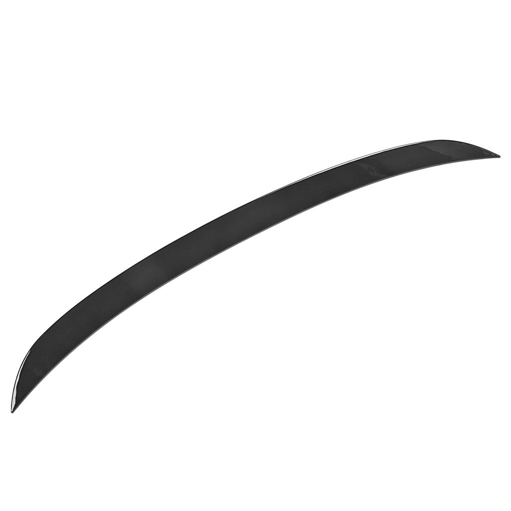 Rear Trunk Roof Spoiler Wing Fade Proof Stylish Trunk Lip Spoiler for F30 2013 To 2019 Glossy Black
