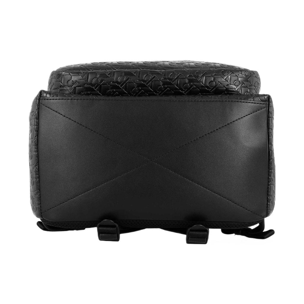 Calvin Klein Ck Large Capacity Textured Business Commuter Backpack Men Backpack Black HH2622-001