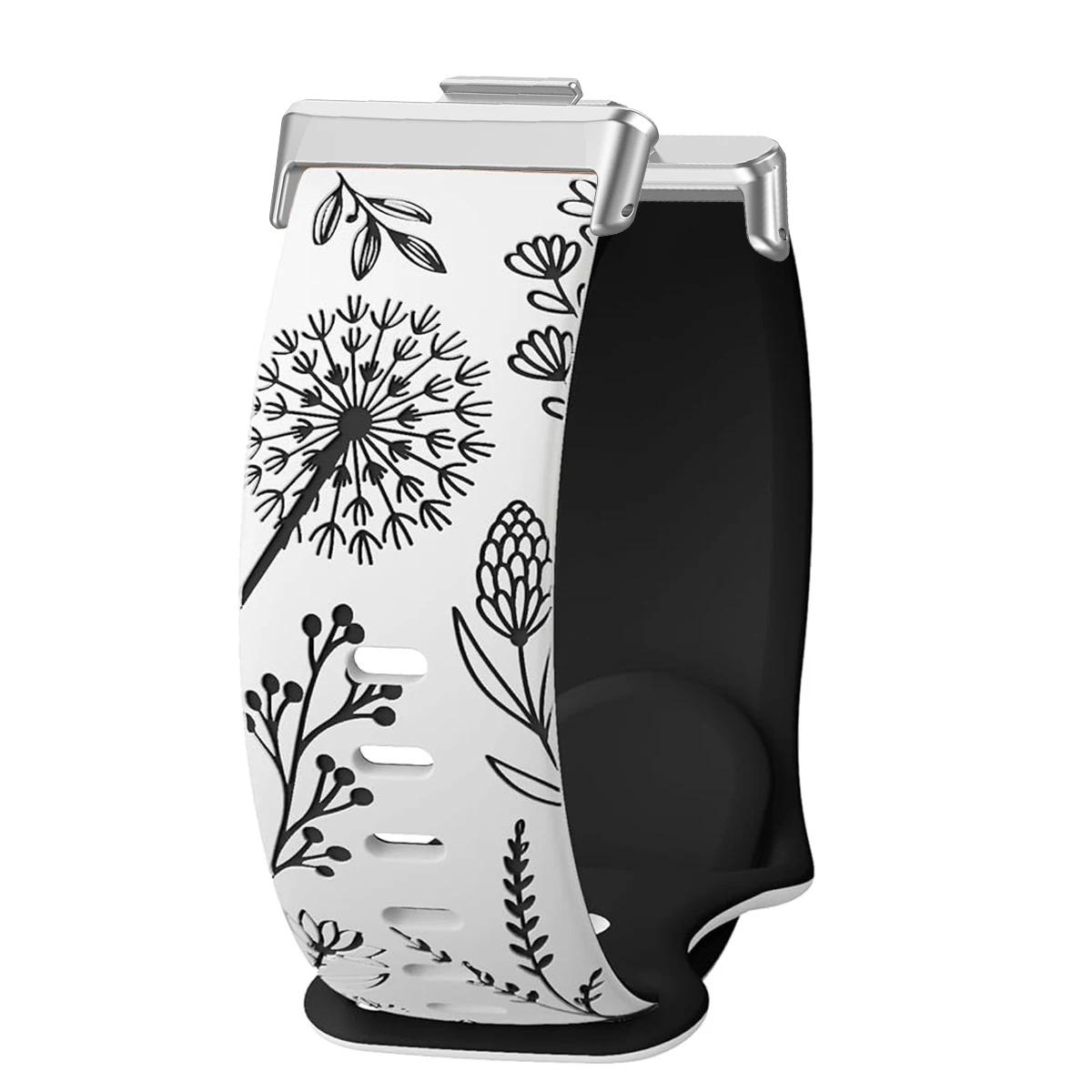 

Новый силиконовый ремешок для Huawei Fit4 Pro Двухцветный силиконовый сменный женский ремешок для часов для Huawei Fit3 Fit2 Fit4 Аксессуар для часов Huawei Fit 2 / Silver белый