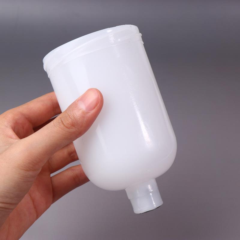 125/250/600Ml Plastic Spray Paint Cup Sprayer Cup Air Gravity Feed Paint Spray Pot Thread Connector For Spray Gun Parts
