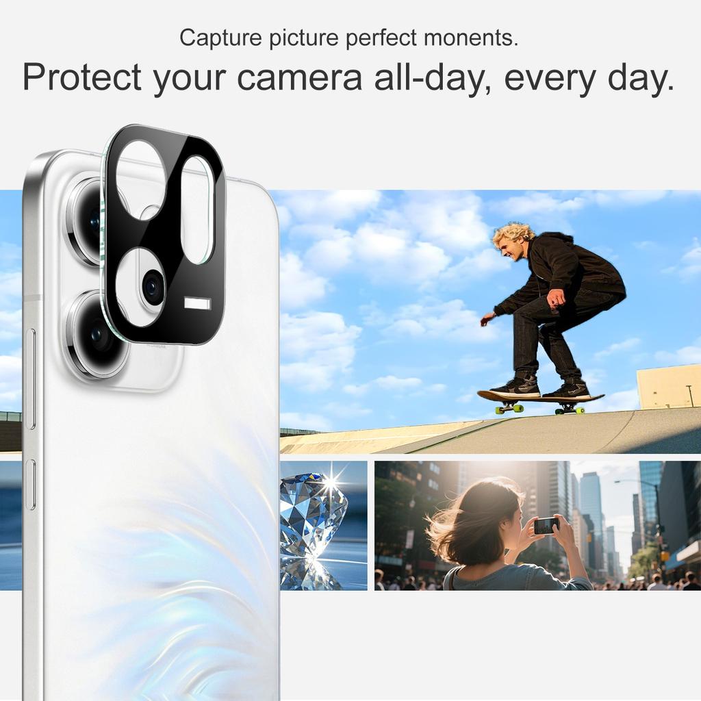 For OPPO Reno14 F 5G Global Glass IMAK High Definition Glass Lens Film Black Version
