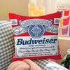 King Of Beer B-Budweiser Pillow Gifts Home Office Furnishings Bedroom Sofa Car Cushion Cover Case 45X45Cm