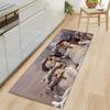 Christmas Kitchen Sand Carpet Doormat Long Floor Mat