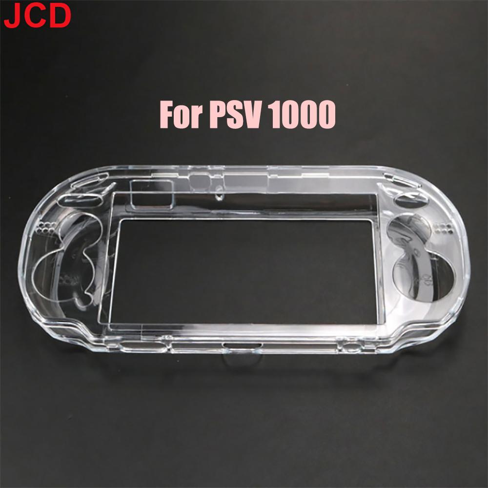 JCD 1pcs Crystal Transparent Hard Protective Case Cover Shell For  PsVita Psv PSP 1000 2000 3000 Full Body Protector Skin Case
