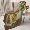Custom Virgin Mary Of Guadalupe Blanket Soft Fleece Spring Warm Flannel Mexico Catholic Saint Throw Blankets Bedroom Bedspread