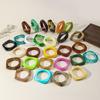 DIEZI Brățări Late Geometrice din Rășină Vintage la Modă Brățară Bangle Acrilică Neregulat Stil Vintage Bijuterii Pentru Femei Bărbați Fete