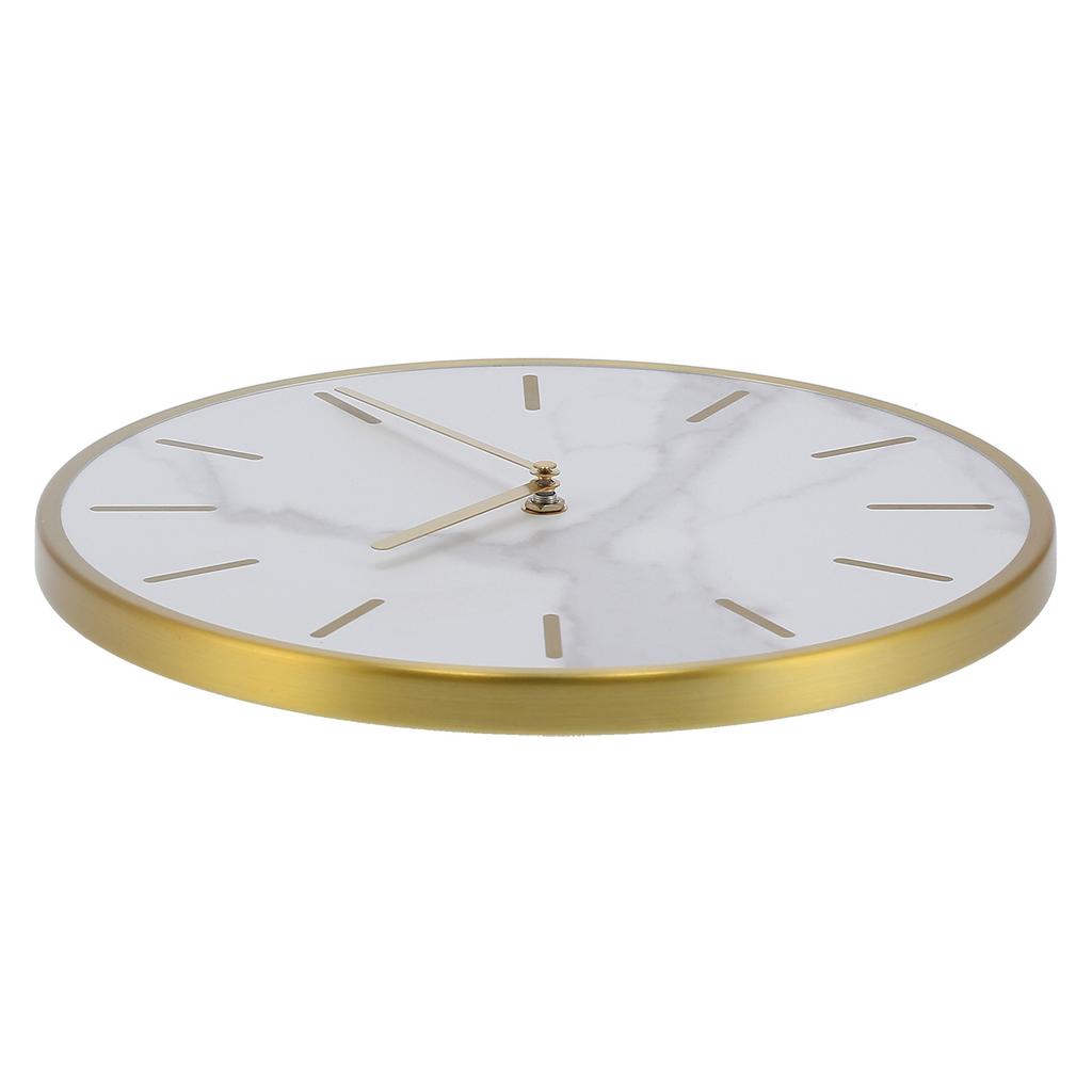 Moderne Wanduhr mit großem Pendel Runde Stille Hängeuhr für Zuhause Bar Cafés