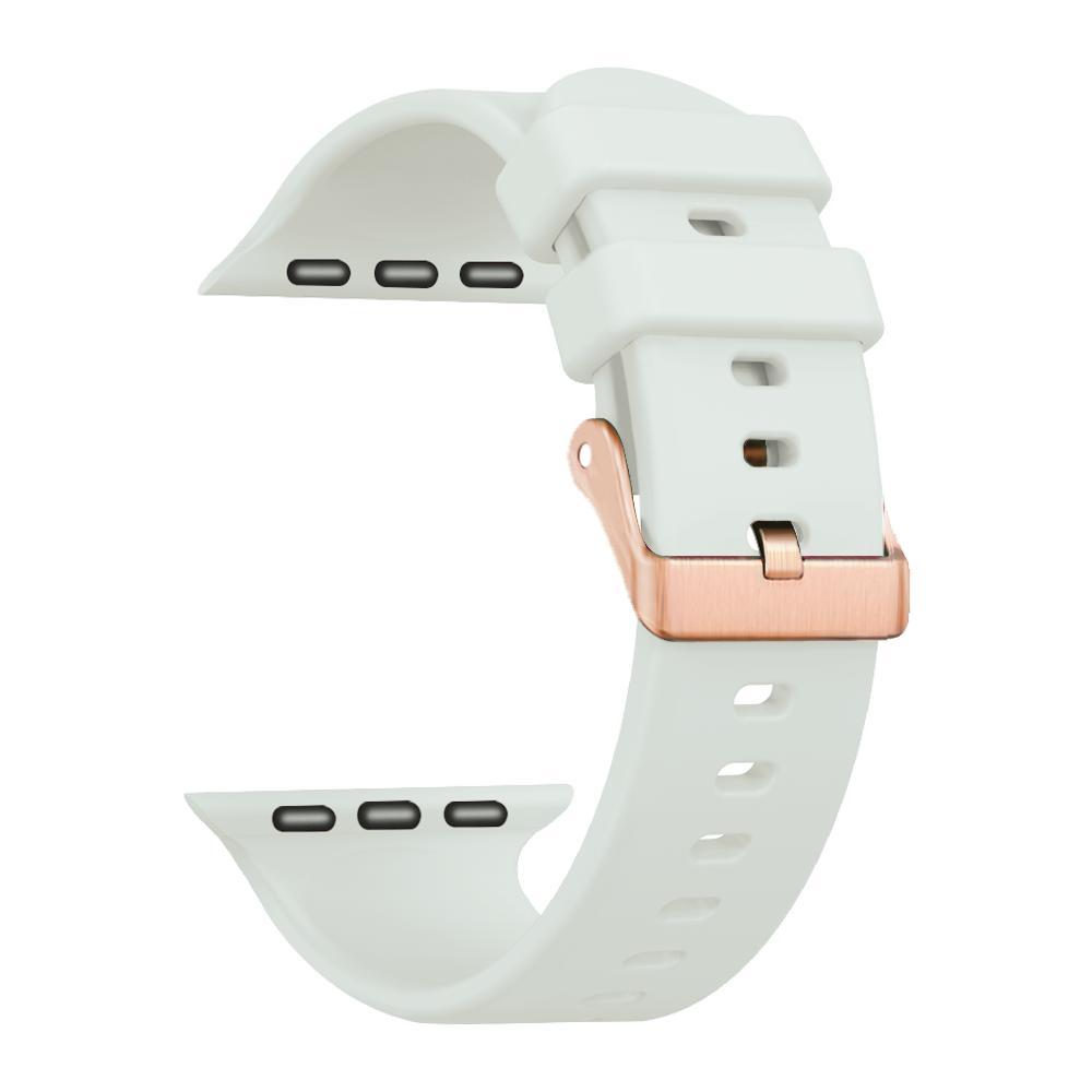 Silikónový športový remienok náramok pre Apple Watch Series 10 42mm 9 8 7 41mm 6 5 4 40mm SE 38mm Náramky Remienok na hodinky Príslušenstvo