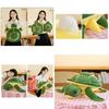 Adorable Green Turtle Plush Pillow Ultra-soft Pp Cotton Stuffed Animal Toy For Kids