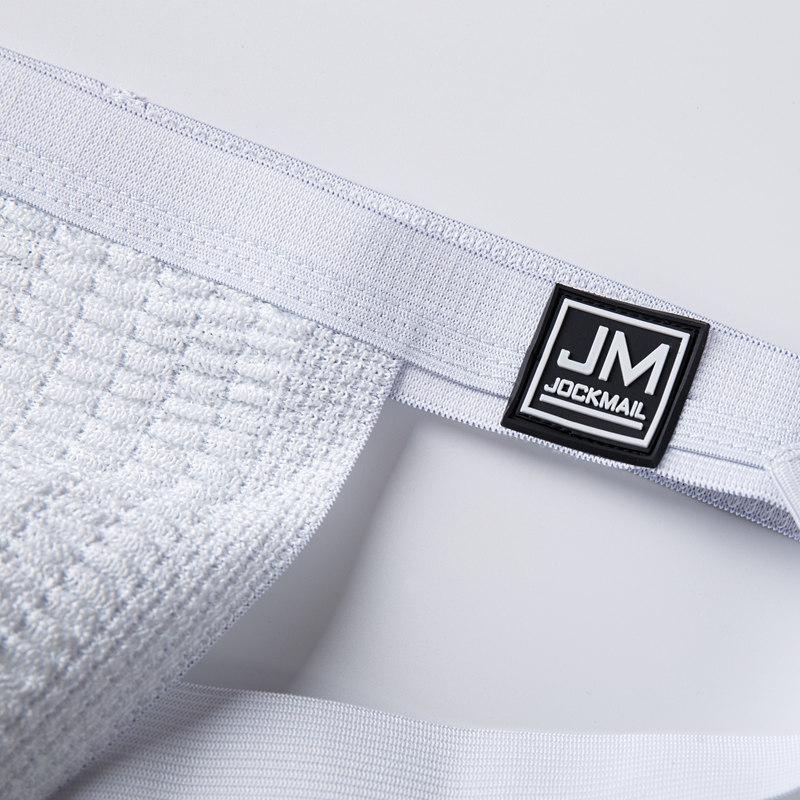 Jockstraps JOCKMAIL Sexy Men's Underwear 1.26-inch Wide Waistband Mesh Material Breathable Low Waisted Thong Underpants