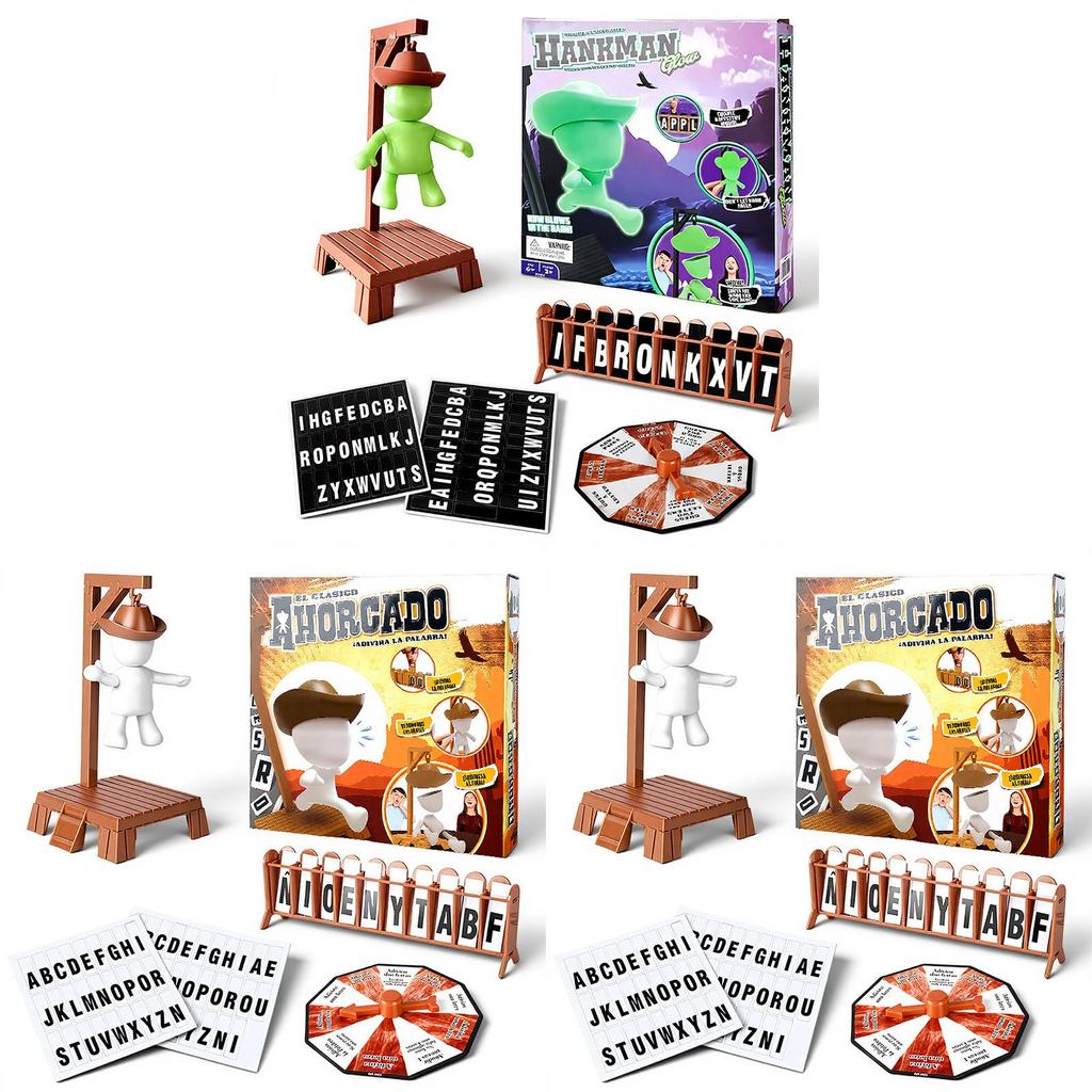 Magnetic Hangman Word Puzzle For Kids And Adults Interactive Game