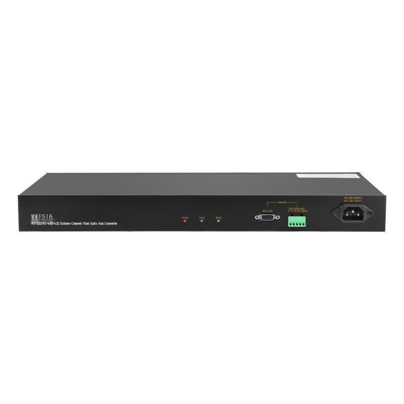 Maiwei RS232/422/485 Serial to 10-Channel Fiber Converter