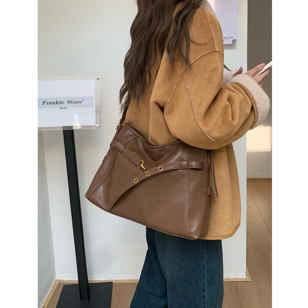 Maillard Square Satchel Design Shoulder Bag Sling Bag Women Handbag - Fashion Crossbody Bags Vintage Belt Underarm Bag