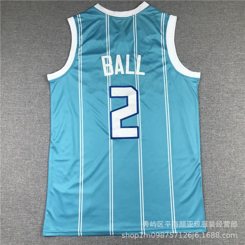 Embroidered Basketball Jersey Charlotte Hornets LaMelo Ball 2 Chris Paul 3 Men Women Sportswear Breathable Bamboo Charcoal Fiber