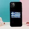 Greece Greek National Flag Case For iPhone 14 13 12 11 15 16 Pro Max X XR XS Max 14 Plus Soft Back Cover