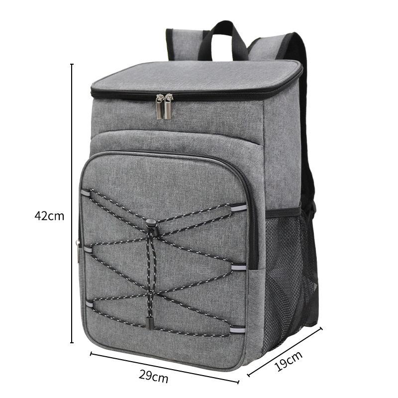 Large Capacity Waterproof Double Shoulder Insulated Backpack for Outdoor Camping