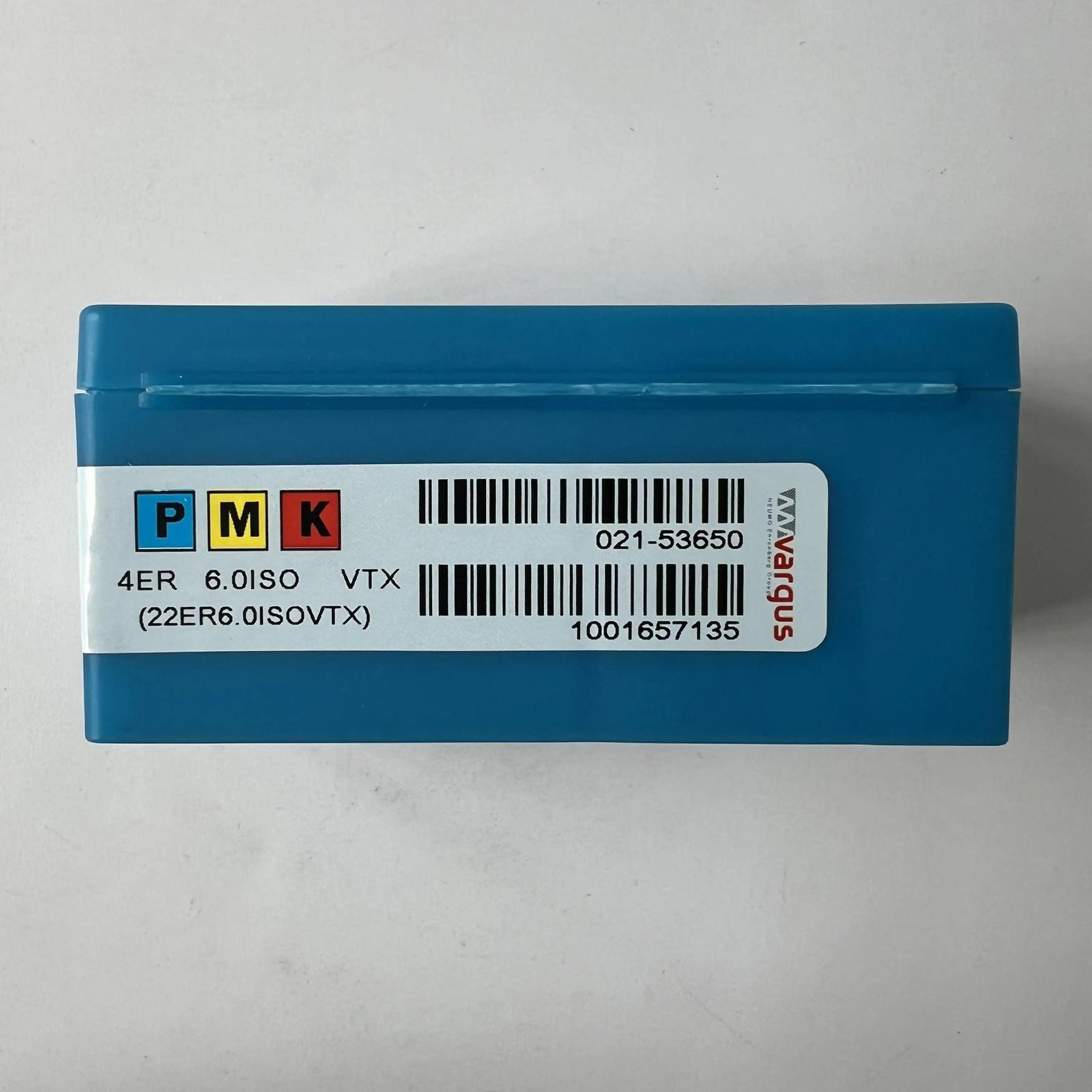 

Original / 4ER6.0ISO VTX / Industrial indexable Carbide Inserts 10 Pcs