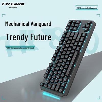 Fronter TK870 87-Tasten Kabelgebundene Mechanische Tastatur