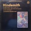 LP Record PAUL HINDEMITH  NEW YORK PHILHARMO  Symphony In E Flat  Symphonic Meta CBS60288 CBS Masterworks 1983 Europe Classical Used