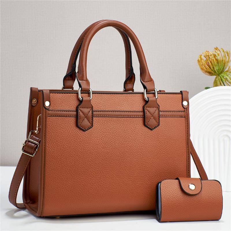 Mother and child bag Women's bag Simple casual handbag Large capacity multi-piece set One shoulder messenger bag