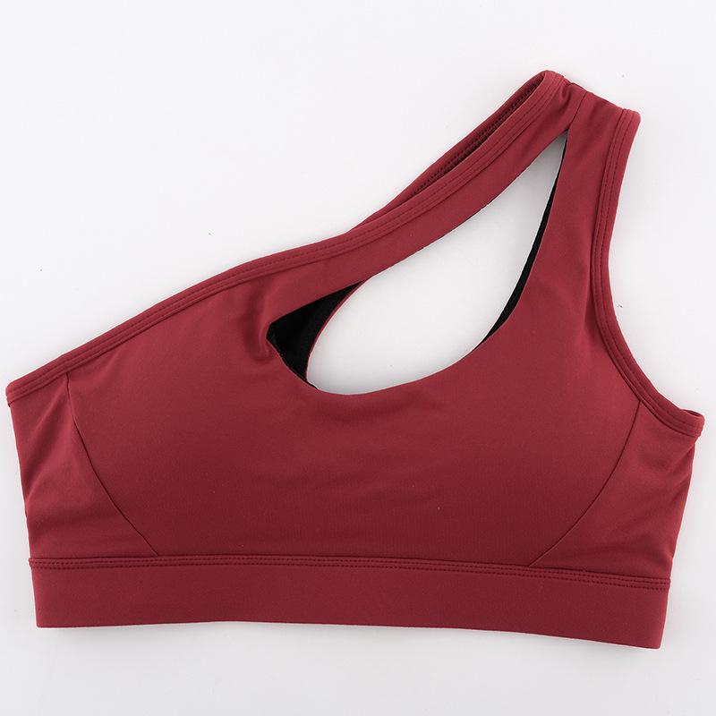 Women's High-Intensity Shockproof Cutout Sports Bra for Yoga and Fitness