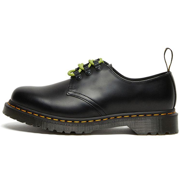 Dr. Martens 1461 Ben Smooth 3 Eyelet Flat Low Top Casual Shoes Unisex Casual Shoes Charcoal-Black 26926001